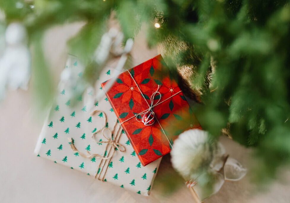 Xmas Presents under tree